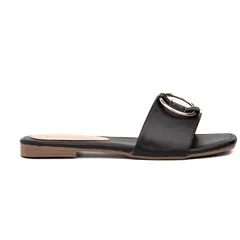 NEBULA - Sandalia circulo - Negro