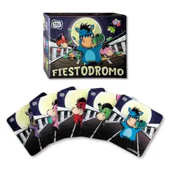 PALI GAMES - Fiestódromo + Set de 5 Posavasos