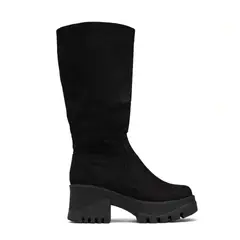 NEBULA - Botas Locket - Nébula - Negro Gamuza