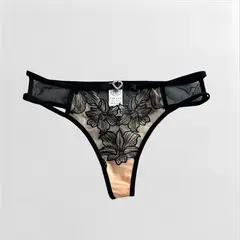 XIRAMA - Panty Bottom Encaje Freya Color Negro