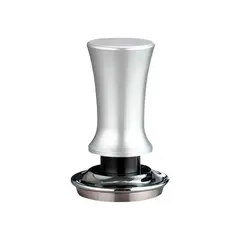 BAZAR CAFE - Tamper Retráctil 58mm color plata Para Portafiltro Espresso