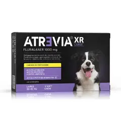 ATREVIA - XR Large - Antipulgas masticable para perros de 20 a 40 kg