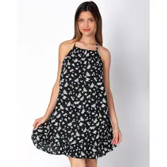 NEBULA - Vestido Vanna - Nébula - Negro