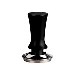 BAZAR CAFE - Tamper Retráctil 51mm color negro Para Portafiltro Espresso