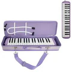 MELODY - Melodica De 37 Notas Teclas Con Estuche Rigido de Tela - LILA