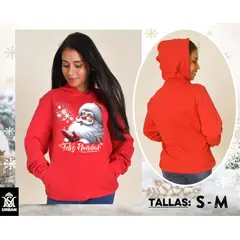 GENERICO - PoleraSudadera con Capucha Navideño