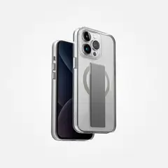 GENERICO - Case Uniq Heldro Mag para iPhone 15 Pro - Transparente