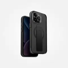 GENERICO - Case Uniq Heldro Mag para iPhone 15 Pro - Smoke