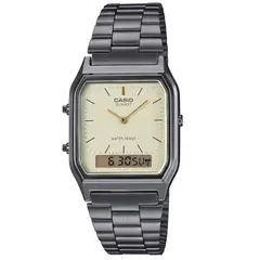 CASIO - AQ-230GA - RELOJ UNISEX ACERO GRIS - CAS-119