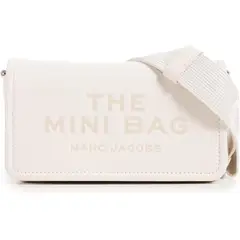 MARC JACOBS - Mini Bolso Cuero Crema