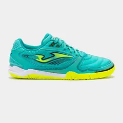 JOMA - Zapatillas Futbol Sala Dribling 2535 IN Turquesa Amarillo Neón