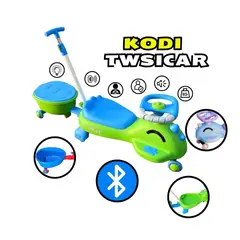 GENERICO - TWISCAR CON REMOLQUE KODICAR AZUL CON VERDE