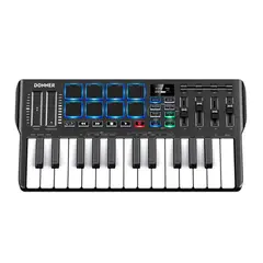 DONNER - Controlador Midi DMK-25 PRO Negro