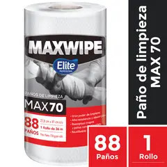 TECNICA - Paños de Limpieza Maxwipe 1 caja con 6 unidades 70 27.8 x 41 cm x 88 unid