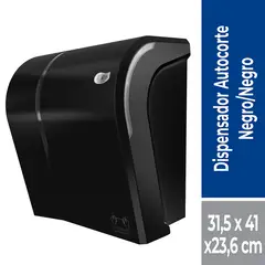 TECNICA - Dispensador Papel Toalla AUTOCORTE EXCELLENCE NEGRO Elite x1 SL