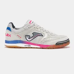 JOMA - Zapatillas Futbol Sala Top Flex Rebound 2512 IN Blanco Rosa