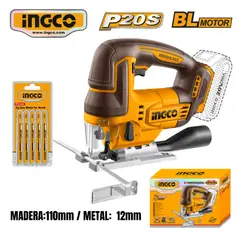 INGCO TOOLS - CJSLI1008 SIERRA CALADORA 20v sin bateria sin cargador