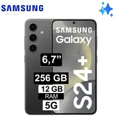 SAMSUNG - Smartphone Galaxy S24 plus 12GB 256GB - Negro