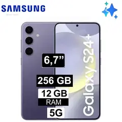 SAMSUNG - Celular Galaxy S24 Plus 256GB 12GB RAM Violeta