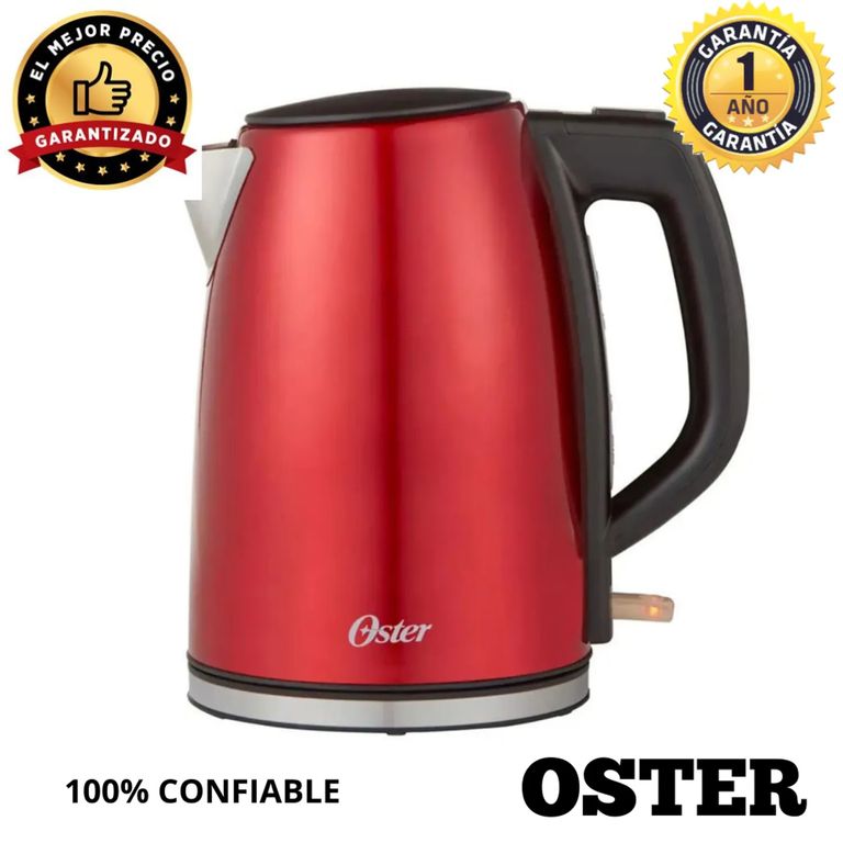 Hervidor Eléctrico BVSTKT673CR 1.7 L – Rojo