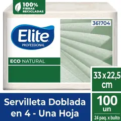 TECNICA - Servilleta Elite PLUS Ecológica 33x225cm
