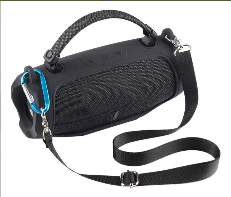 Funda Protectora De Silicona Para Jbl Charge 6 Color Negro Negro