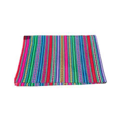 ACHALLAY ARTESANIA DE BARRO - Mantel Incaico 180 cm x 125 cm Verde