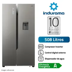 INDURAMA - Refrigeradora 508L Side by Side No Frost RI-788DI Croma