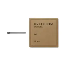 WACOM - Puntas Estándar Parar Lápiz One, 10 Un Ack24918z Negro