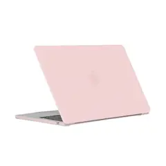 GENERICO - Funda Case para MacBook Air 13" M1 A1932 / A2179 / A2337- ROSADO ESCARCHADO