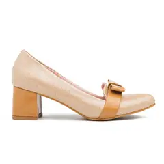 NEBULA - Stilettos Rodas - Nébula - Beige Charol