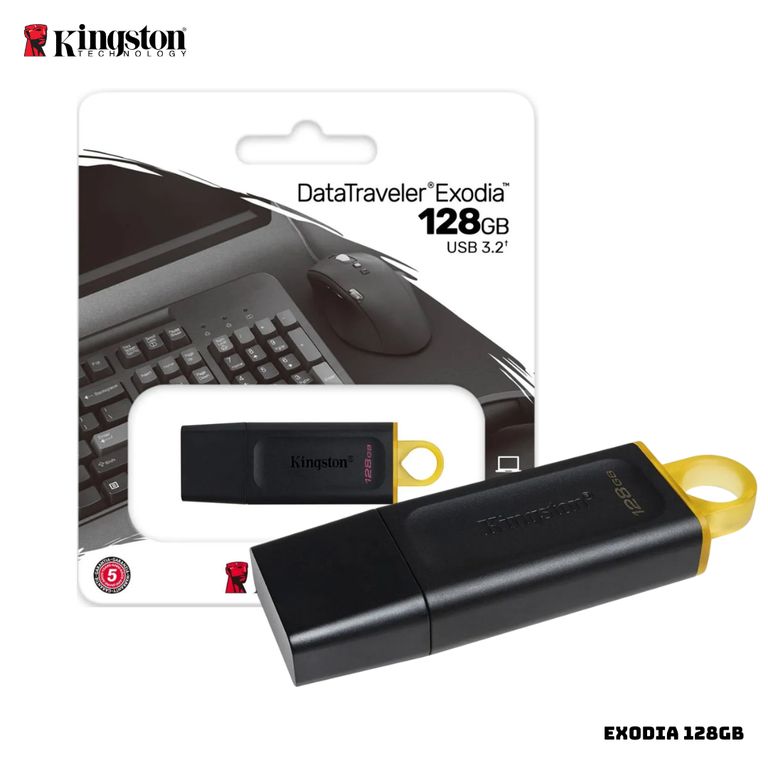 MEMORIA USB 3.2 128GB DATA TRAVELER EXODIA