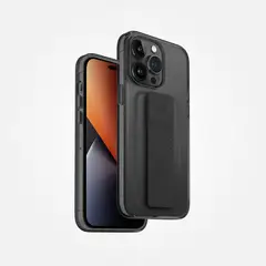 GENERICO - Case Uniq Heldro Mount para iPhone 14 Pro - Smoke