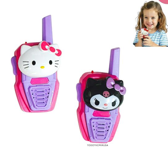 WALKIE TALKIES KUROMI SETX2