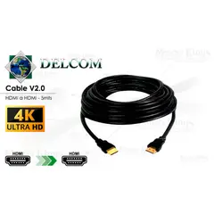 GENERICO - CABLE HDMI a HDMI 5mts DELCOM UHD 4K 2K