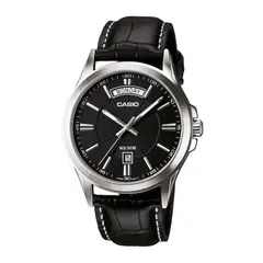 CASIO - RELOJ ORIGINAL MTP-1381L-1AVDF NEGRO CAS-126