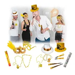 GENERICO - Cotillón Decorativo Año Nuevo 14Unidades – Full Fiesta(Mod A)