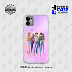 CASE - Funda Protector para iPhone 11 Transparente "K Pop Demon Hunters" Saja Boys