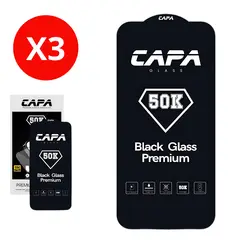 SHIELD - Pack x3 Mica Protector de Pantalla de Vidrio Premium 50K para Motorola Moto E20