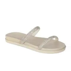 MIKAELA - SANDALIA MUJER CASUAL CRISTAL/OFFWHITE 3033.0308(1)