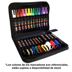 POSCA - Set Marcadores Punta 3m 5m 8k x 24