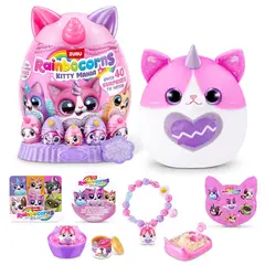 ZURU - Peluche Rainbocorns Kitty Mania Surprise 40 Sorpresas