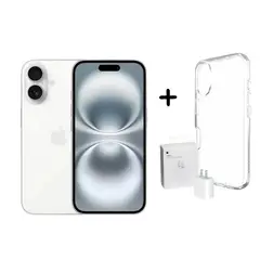 APPLE - IPHONE 16 PLUS 128GB BLANCO C/CHIP FISICO --- OPEN BOX