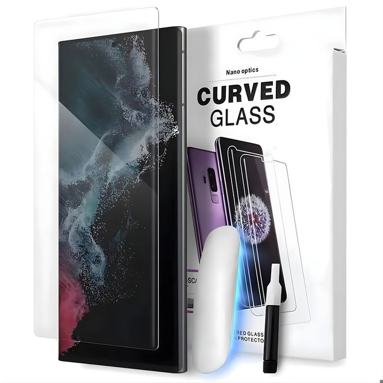 Mica Protector de Pantalla de Vidrio UV Clear para Motorola Edge 50 Pro