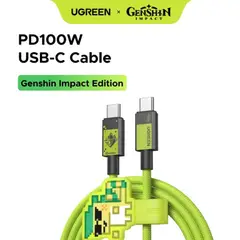 UGREEN - Cable USB-C 100W Genshin Impact 1 m Carga Rápida
