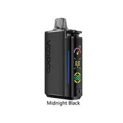 VOOPOO - Vrizz Pod Kit 12W18W24W Vape 800mAh Batería 15ml Cartucho 07ohm - MIDNIGHT BLACK