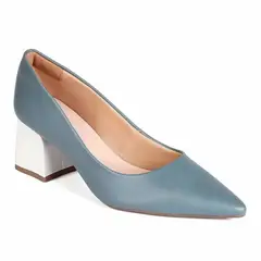 MIKAELA - ZAPATO MUJER VESTIR COBALTO/GRAFITE 20462-01