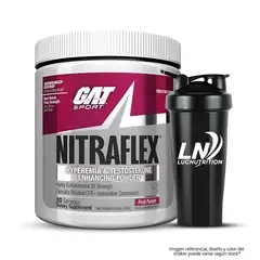 GAT - Nitraflex Pre entreno Sport 30 serv - Fruit Punch + Shaker