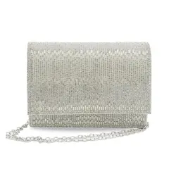 STHEF - CARTERA FIESTA MUJER PLATA 8225