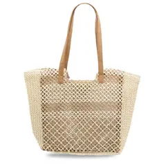 STHEF - CARTERA PLAYERA MUJER BEIGE 8234
